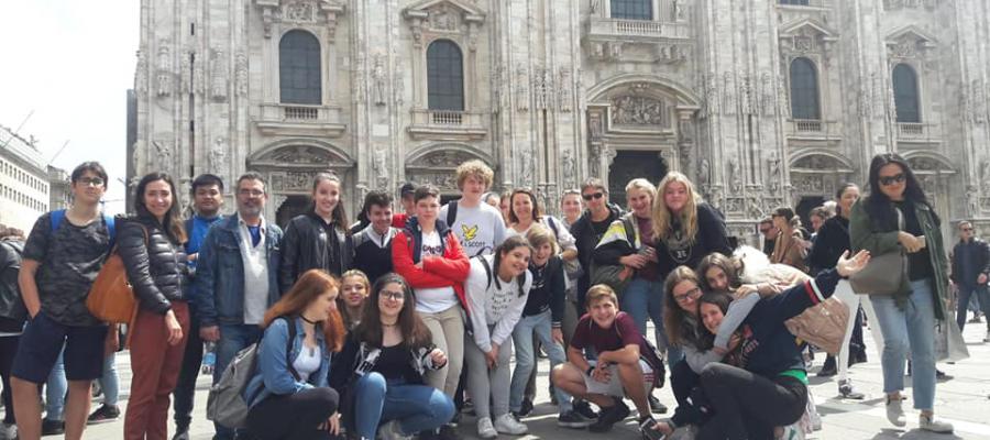 Middenschool Sint-Pieter Oostkamp Uitwisseling naar Italië